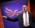 Lib Dem MP quits frontbench over Ed Davey leadership