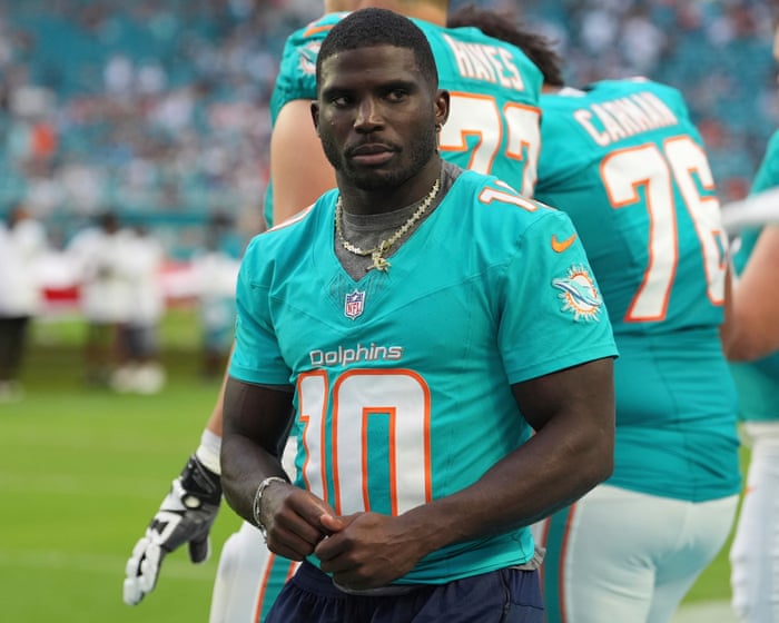 NFL star Tyreek Hill’s estranged wife awarded $500,000 damages in battery trial