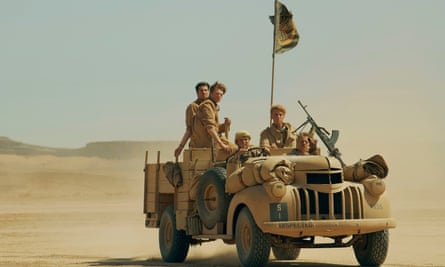A scene from the BBC's new SAS drama Rogue Heroes.
