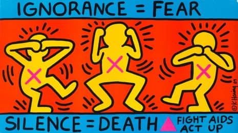 Keith Haring’s Ignorance = Fear