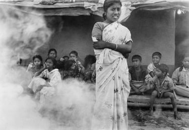 Bhopal, 2002 Born on the day the toxic gas swept across the city, this girl was named “Gas Devi”, gas goddess, by her parents. In 1984, following the explosion of the Union Carbide’s pesticide plant in Bhopal, Raghu Rai documented the tragic consequences of the toxic gas. In a matter of days, 4,000 people were buried, and tens of thousands more were gravely affected by medical problems. Rai’s humanitarian documentation of the disaster helped to raise awareness and pursue justice for victims. This victim was identified as Leela who lived in the Chola colony near the Union Carbide factory.