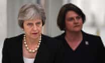 The DUP has its 'blood-red' line. Does Theresa May dare cross it?
