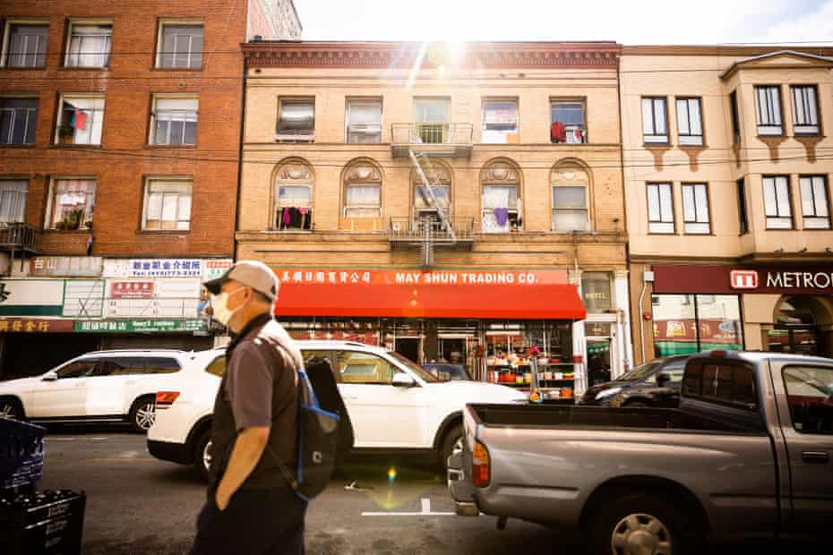 An SRO residence in San Francisco’s Chinatown on 2 August 2021.