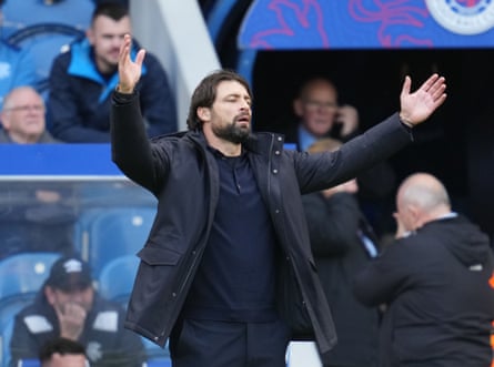 Russell Martin watches Rangers’ conclusion to Hearts