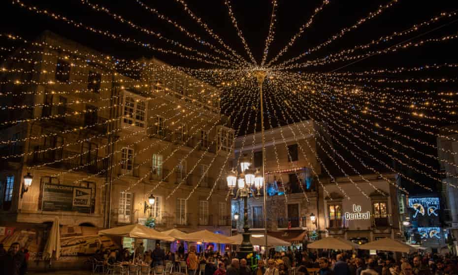 Some of Vigo’s Christmas lights in 2018. 