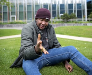 Muntaser escaped Arab militiamen in Sudan and now lives in Belgium