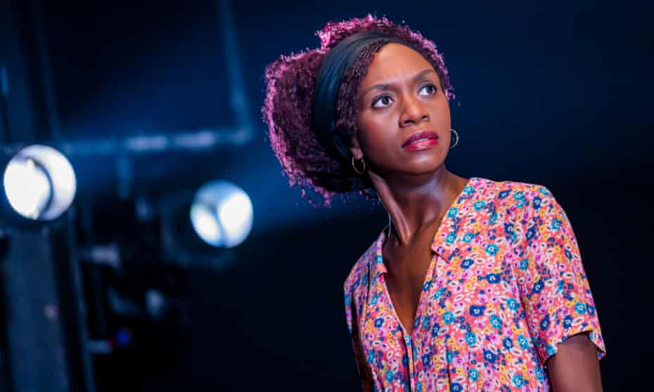 Velile Tshabalala (Gloria) in Running With Lions at the Lyric Hammersmith. 