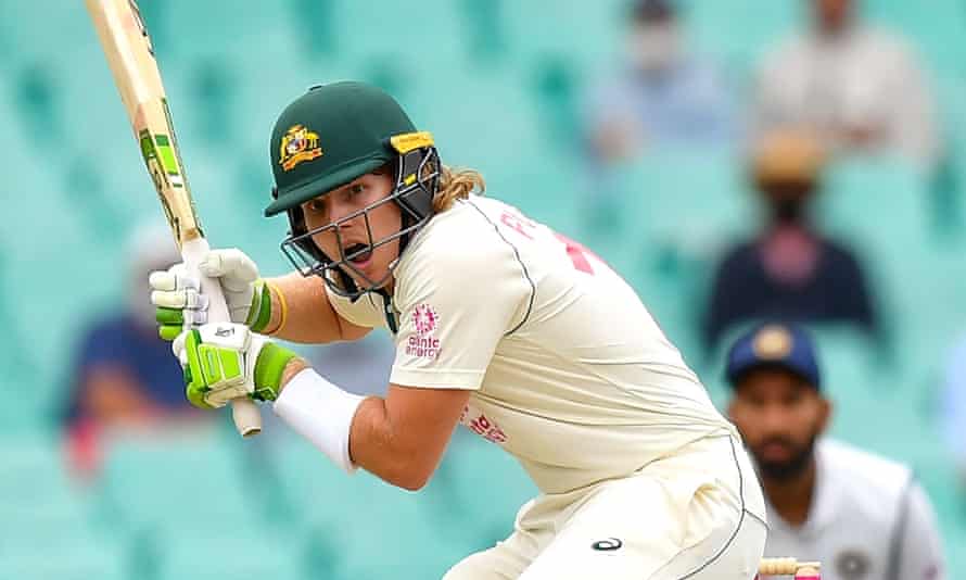 Will Pucovski half century lays platform for Australia in third Test against India | Australia cricket team | The Guardian