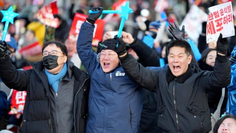 South Korean president Yoon Suk Yeol impeached – video