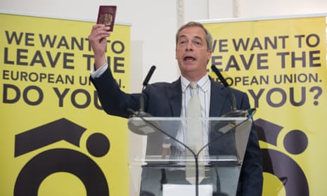 Nigel Farage also called the prime minister ‘Dishonest Dave’.