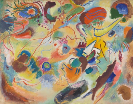 Wassily Kandinsky’s Study for Composition VII, 1913.