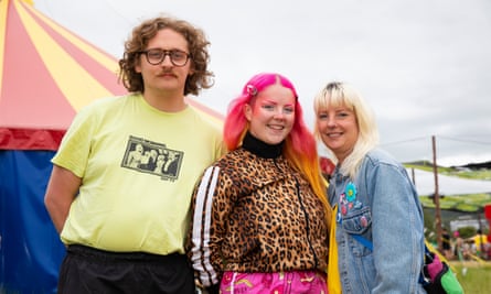 Dan, Millie and Becky.