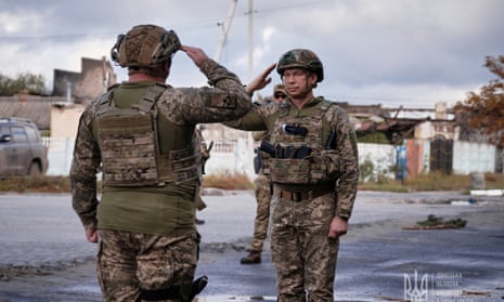 Oleksandr Syrskyi, Ukraine’s top ground forces commander.