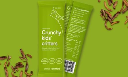 Packets of Crunchy Kids Critters