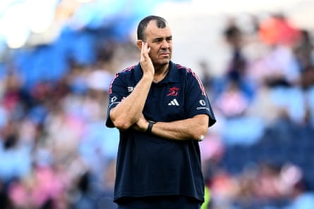 Michael Cheika with Roosters in Australia
