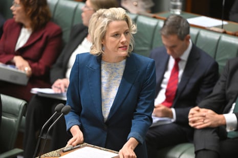 Minister for housing Clare O’Neil during Question Time in the House of Representatives at Parliament House in Canberra, Thursday, 25 June, 2026.