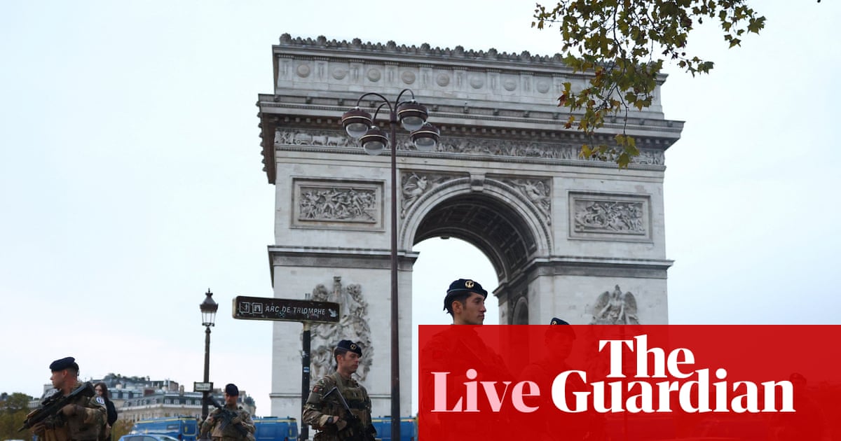 Hundreds of protests expected across France as authorities try to prevent further civil unrest – Europe live