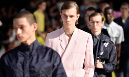 From the runway of Kim Jones’s first Dior Men collection in Paris.