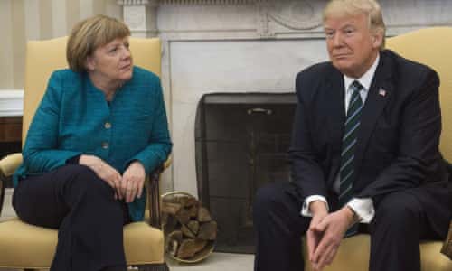 Trump did to Merkel what men do to women all the time