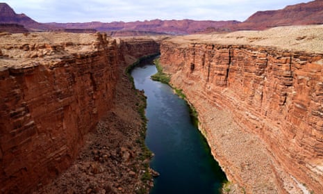 The Colorado River in the upper river basin is pictured in Lees Ferry, Arizona, in May 2021.