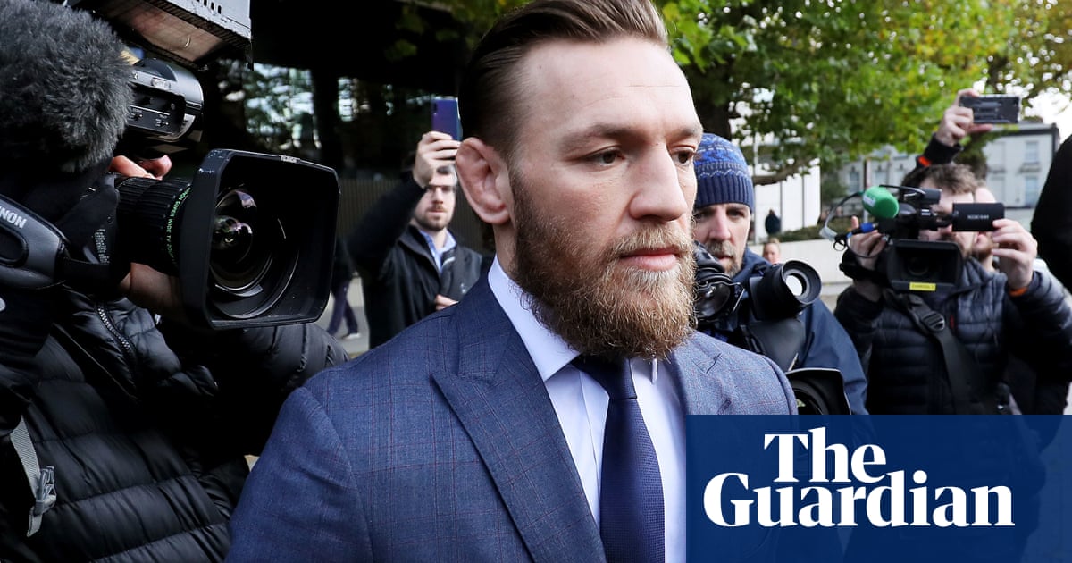 MMA fighter Conor McGregor fined €1,000 over Dublin pub assault