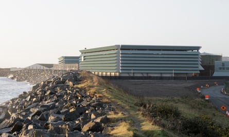 Arklow seawage works in Ireland