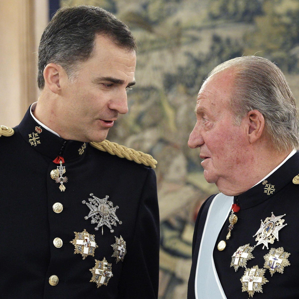 The former King of Spain leaves the country over alleged The former King of Spain leaves the country over alleged