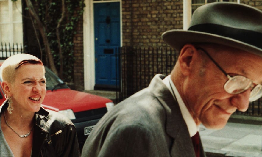 Acker with Burroughs in the documentary film A Man Within.