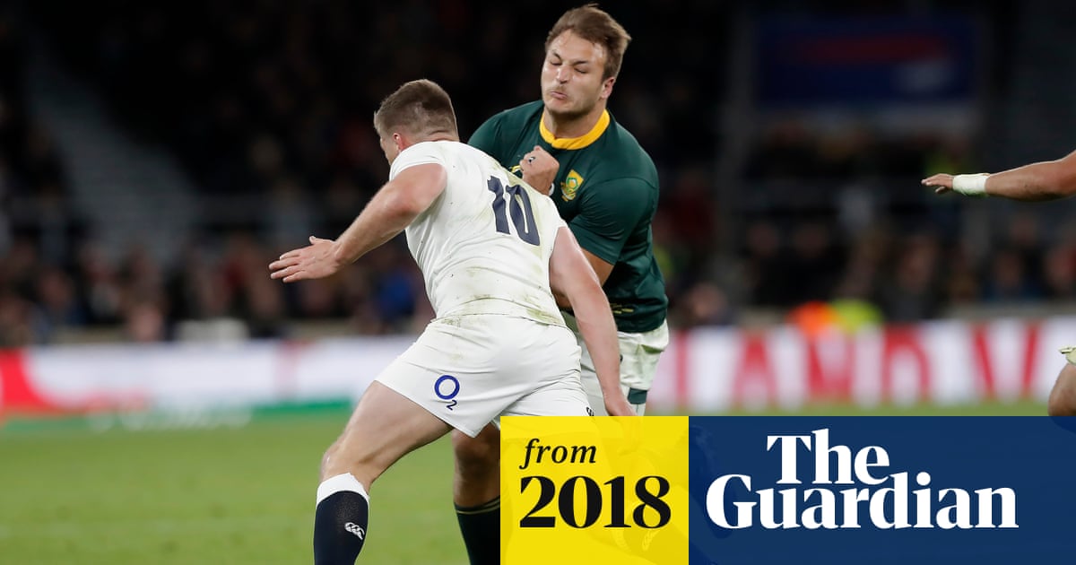 Owen Farrell escapes being cited over André Esterhuizen tackle