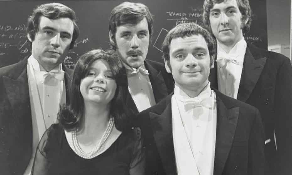 Denise Coffey in ITV’s Do Not Adjust Your Set, 1967, with, from left: Terry Jones, Michael Palin, David Jason and Eric Idle.
