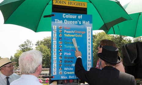 Betting on the colour of the Queen’s hat back in 2017.