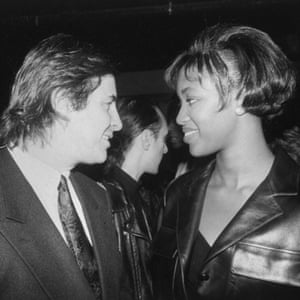 Naomi Campbell and John Casablancas