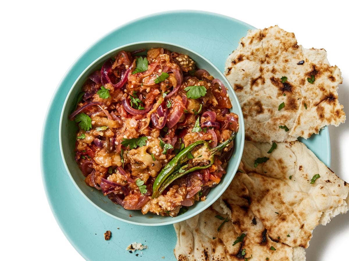How to make the perfect baingan bharta โ recipe Food The Guardian