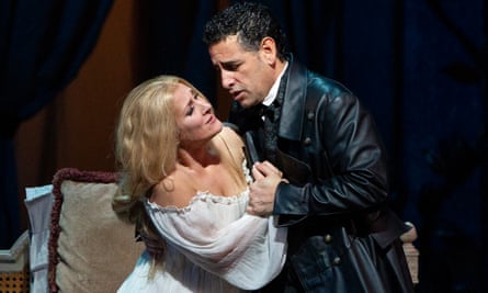 The Met’s production of La Traviata.