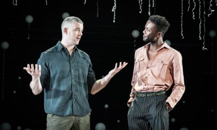 New frontiers … Russell Tovey and Omari Douglas in Constellations.