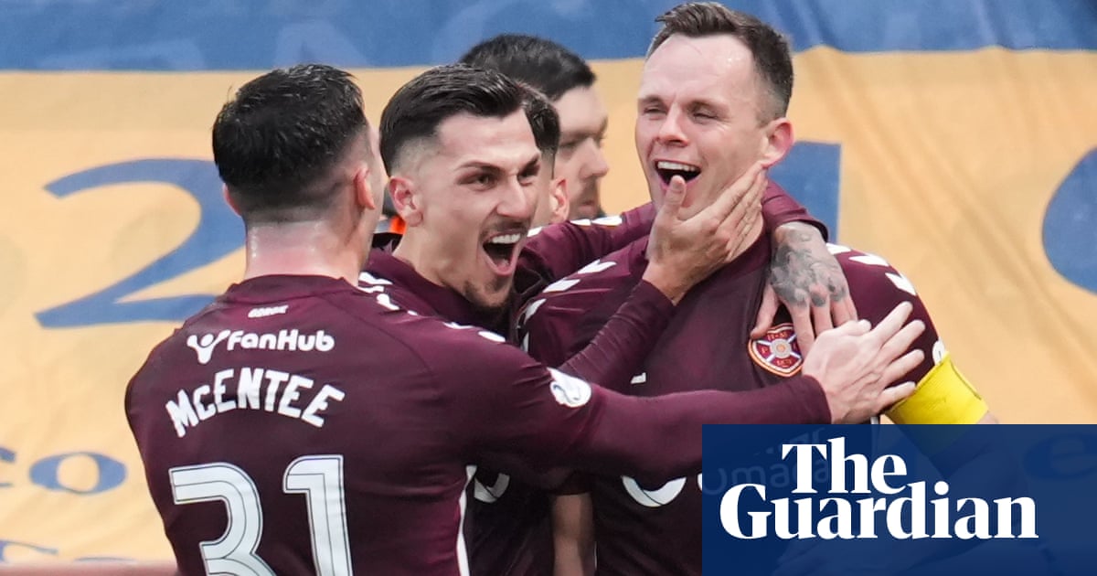 Hearts tighten grip on Premiership top spot as Shankland strikes to down Rangers