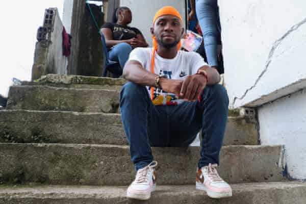 Leonard Rentería, a local rapper and social activist