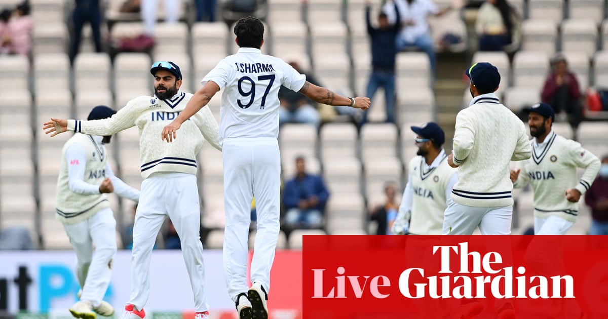 India v New Zealand: World Test Championship final, day five – live!