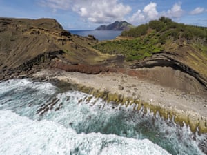 Unai Dikiki (AKA Gold Beach), on the eastern coast of Pågan, has been designated by the military as an ‘indirect firing point’.