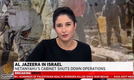 Israel shuts down local Al Jazeera offices in ‘dark day for the media’