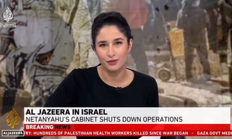 Israel shuts down local offices of satellite news network in ‘dark day for the media’ 