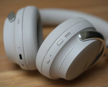 The button and slider controls of the Bose QuietComfort Ultra Headphones 2.