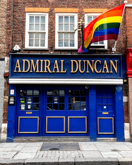 Old haunt … The Admiral Duncan in Soho, London.