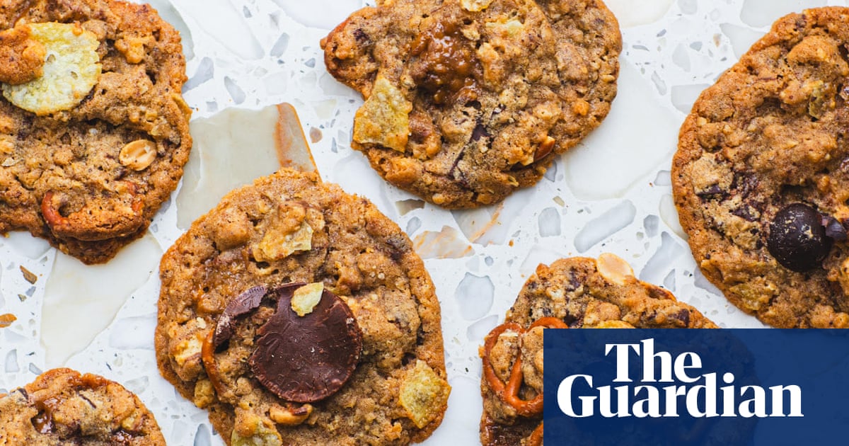 How to make moreish cookies from store-cupboard odds and ends – recipe | Waste not