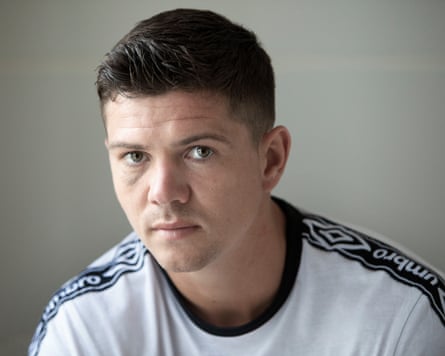 Luke Campbell in a white Umbro top