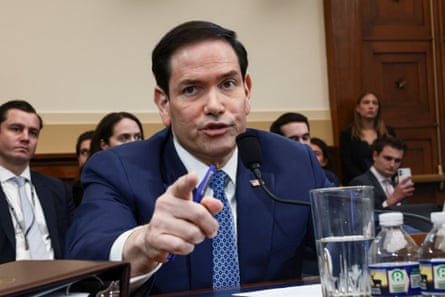 US secretary of state Marco Rubio