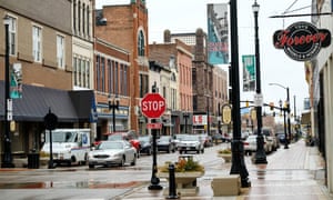 The archetypal US town ... downtown Muncie, Indiana. Photograph: AJ Mast/Getty Images