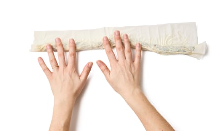 Felicity Cloake’s borek 05c. Roll up into a long, moderately tight sausage (don’t worry if it cracks slightly),