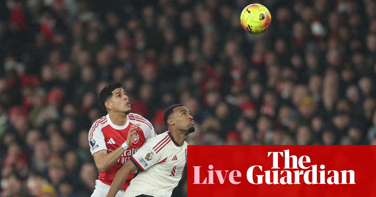 Arsenal v Liverpool: Premier League – live