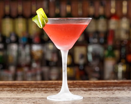 A cosmopolitan cocktail